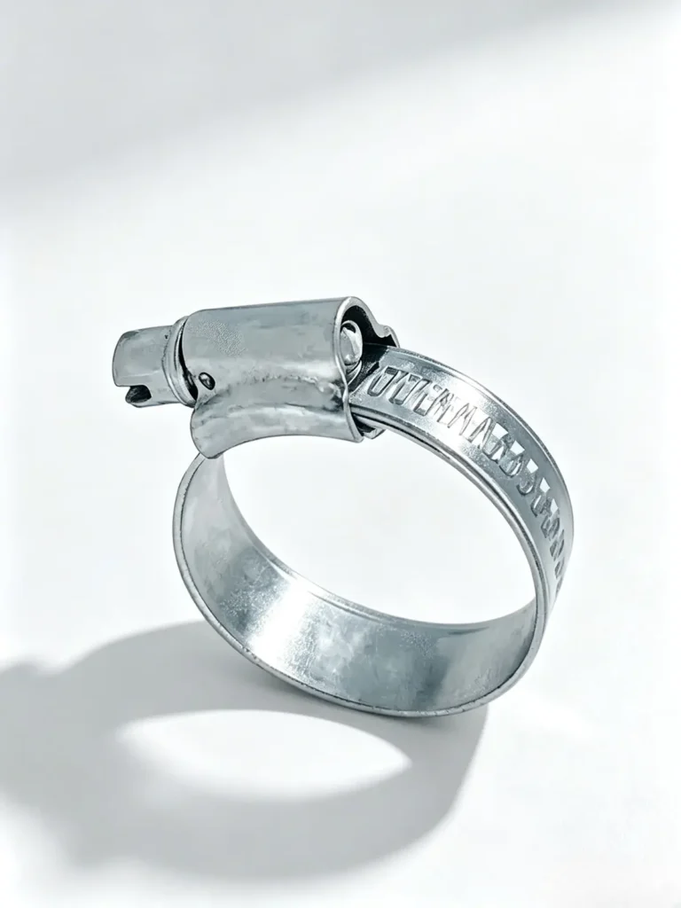 British Type Hose Clamp with Welded Housing – 9.7/11.7 mm Bandwidth