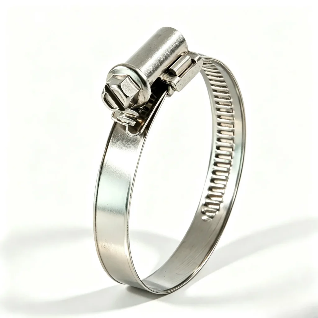 German Type Hose Clamp without Welded Housing – 9 mm Bandwidth
