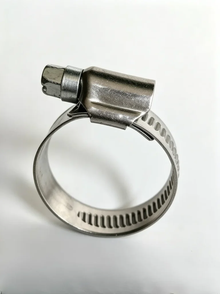 German Type Hose Clamp with Welded Housing – 12 mm Bandwidth